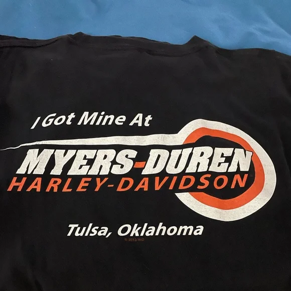 Harley Davidson store shirt Large the label is gone.(not faded) - Picture 2 of 4